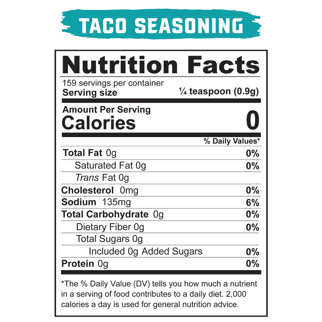 Real Salt® Seasonings Taco Shaker (5.04 oz.)