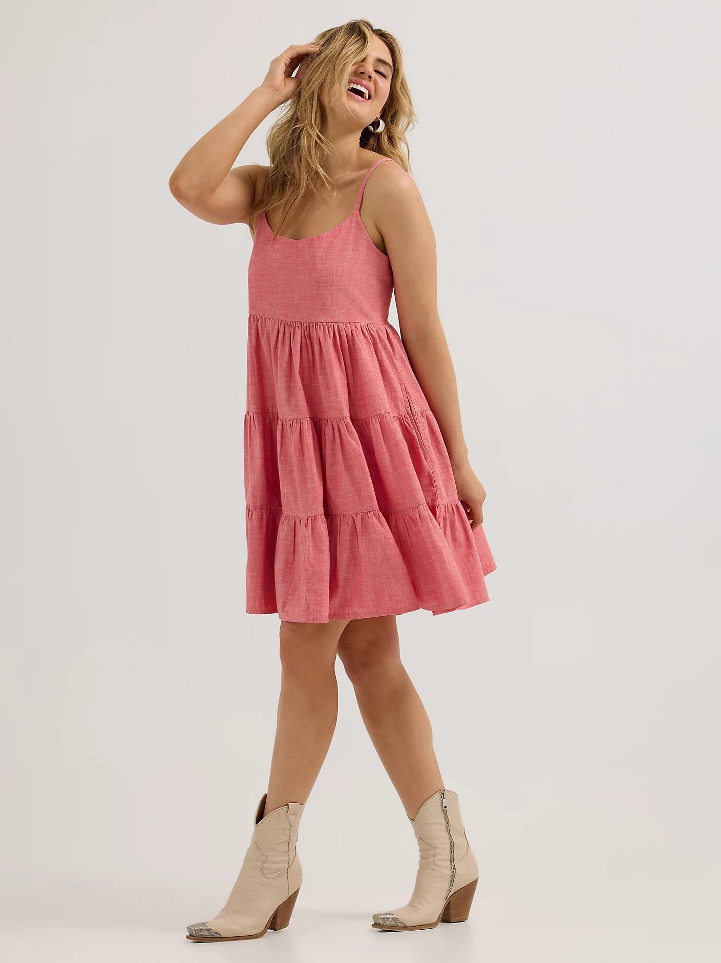 Women's Wrangler Strappy Tiered Dress