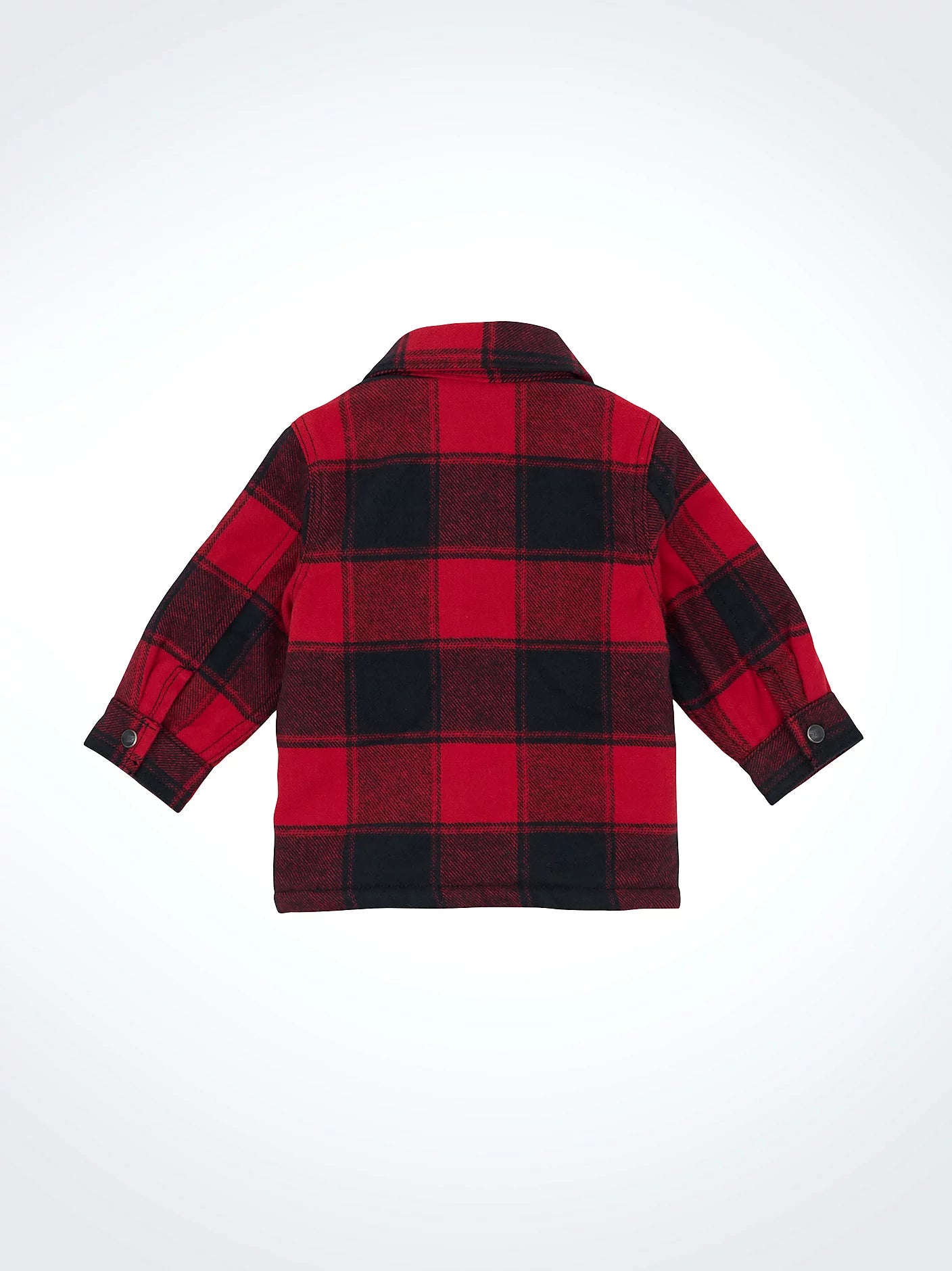 Little Boy's Wrangler Quilt Lined Flannel Shirt Jacket