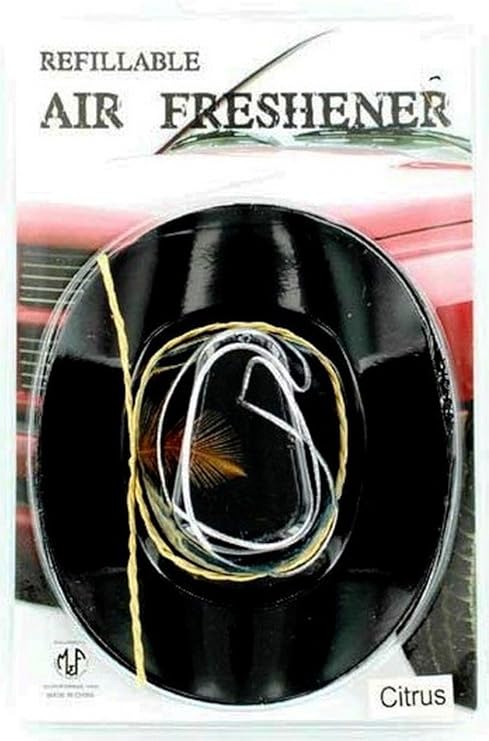 M&F Cowboy Hat Refillable Air Freshener