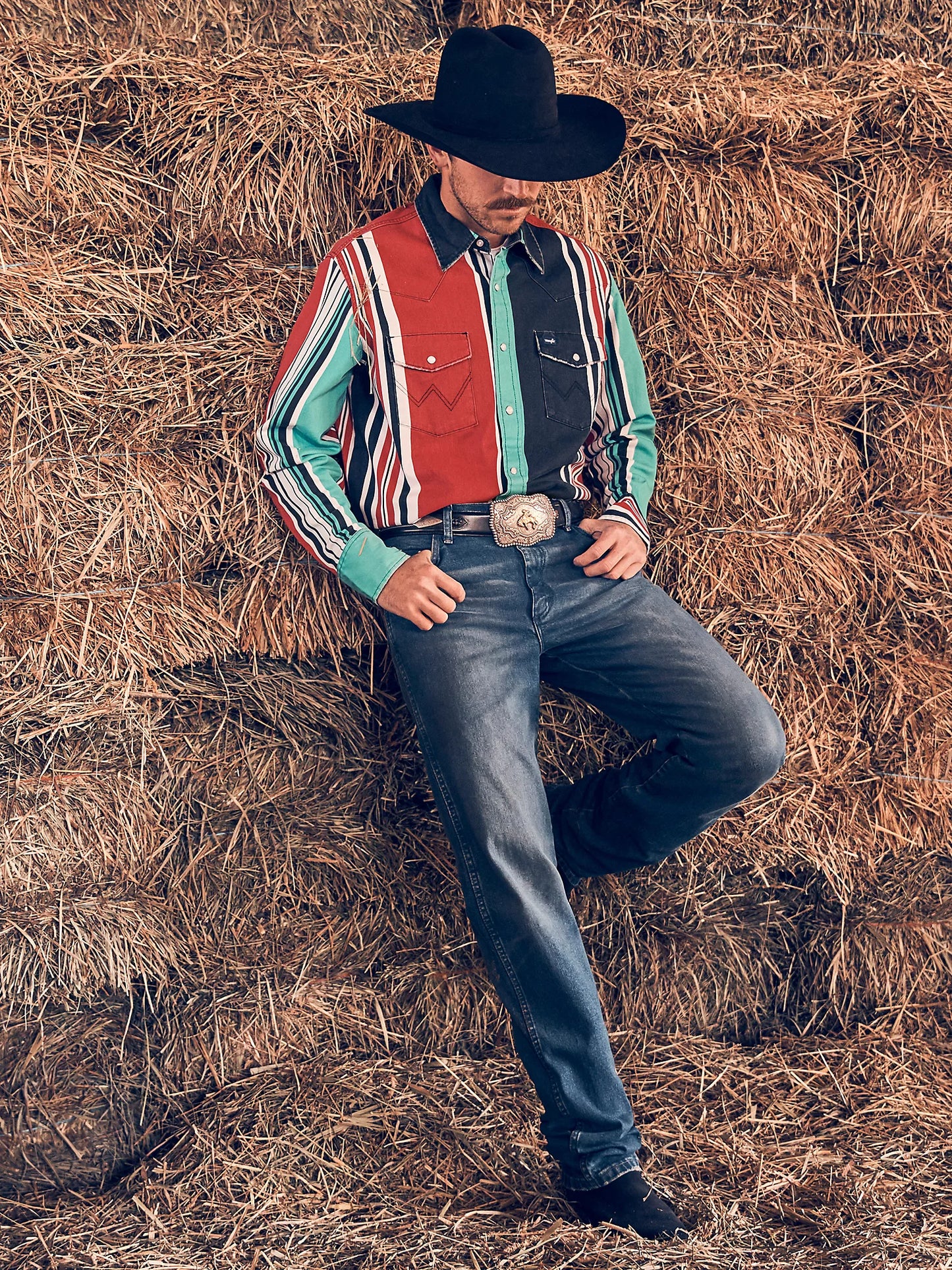 Wrangler® Vintage Long Sleeve Shirt
