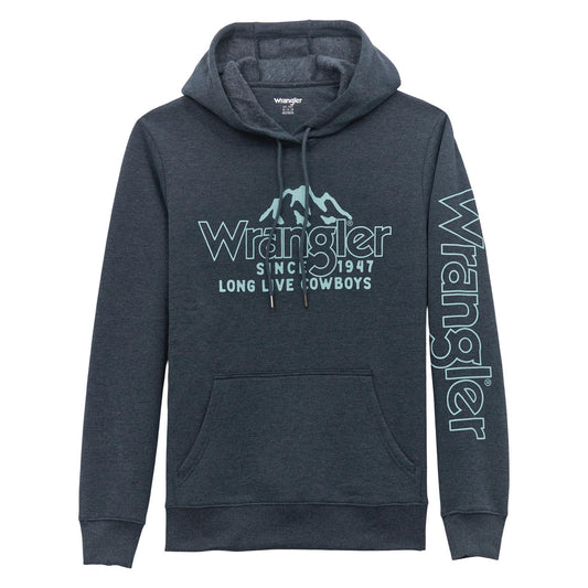 Wrangler® Western Hoodie - Regular Fit - Dark Sapphire