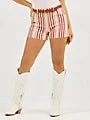Women's Wrangler® Striped Cowboy Shorts