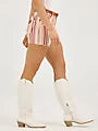 Women's Wrangler® Striped Cowboy Shorts