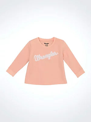 Little Girl's Logo Crew Sweatshirt