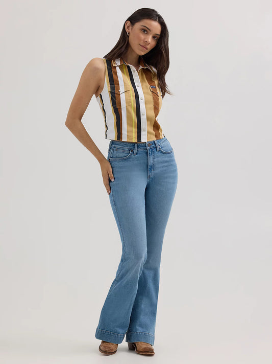 Women's Wrangler Retro® Bailey High Rise Trouser Jean