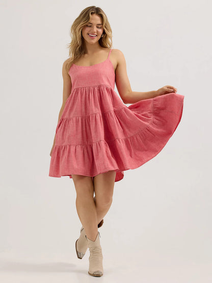 Women's Wrangler Strappy Tiered Dress