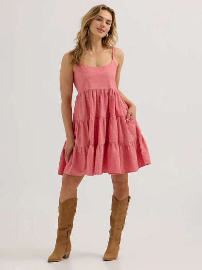 Women's Wrangler Strappy Tiered Dress