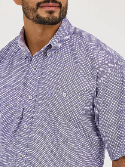 Wrangler® George Strait™ Short Sleeve Two Pocket Button Down Shirt
