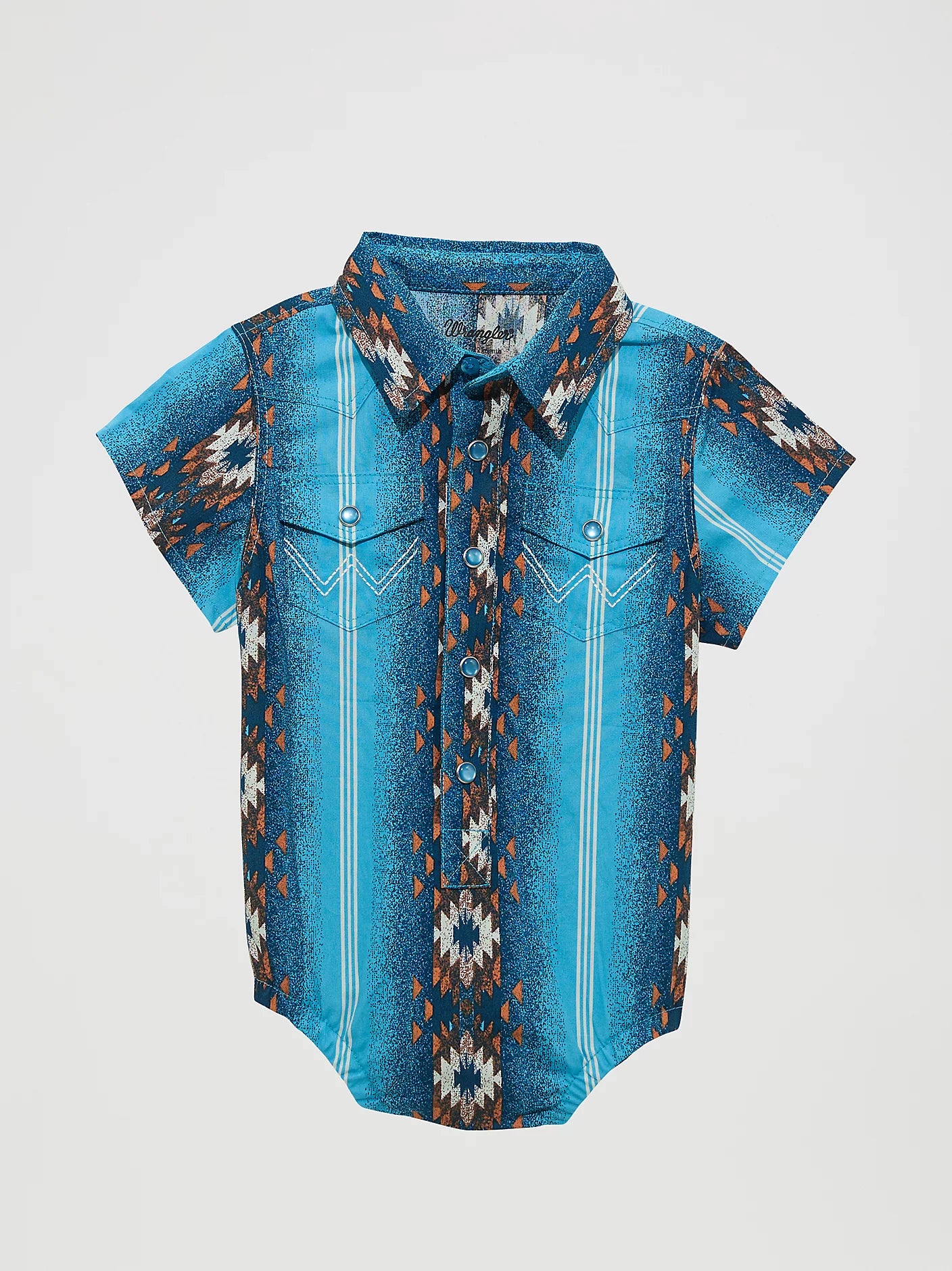 Baby Boy Short Sleeve Checotah Bodysuit