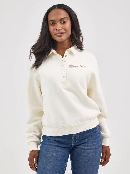 Women's Wrangler Retro® Half-Snap Collared Pullover