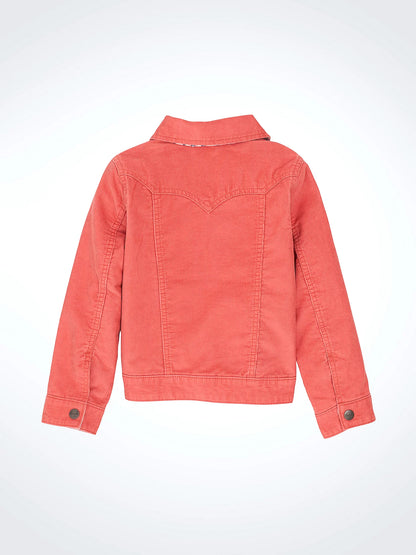 Girl's Flannel Lined Corduroy Jacket
