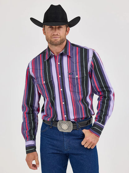 VINTAGE-INSPIRED BRUSHPOPPER WESTERN SNAP WORKSHIRT