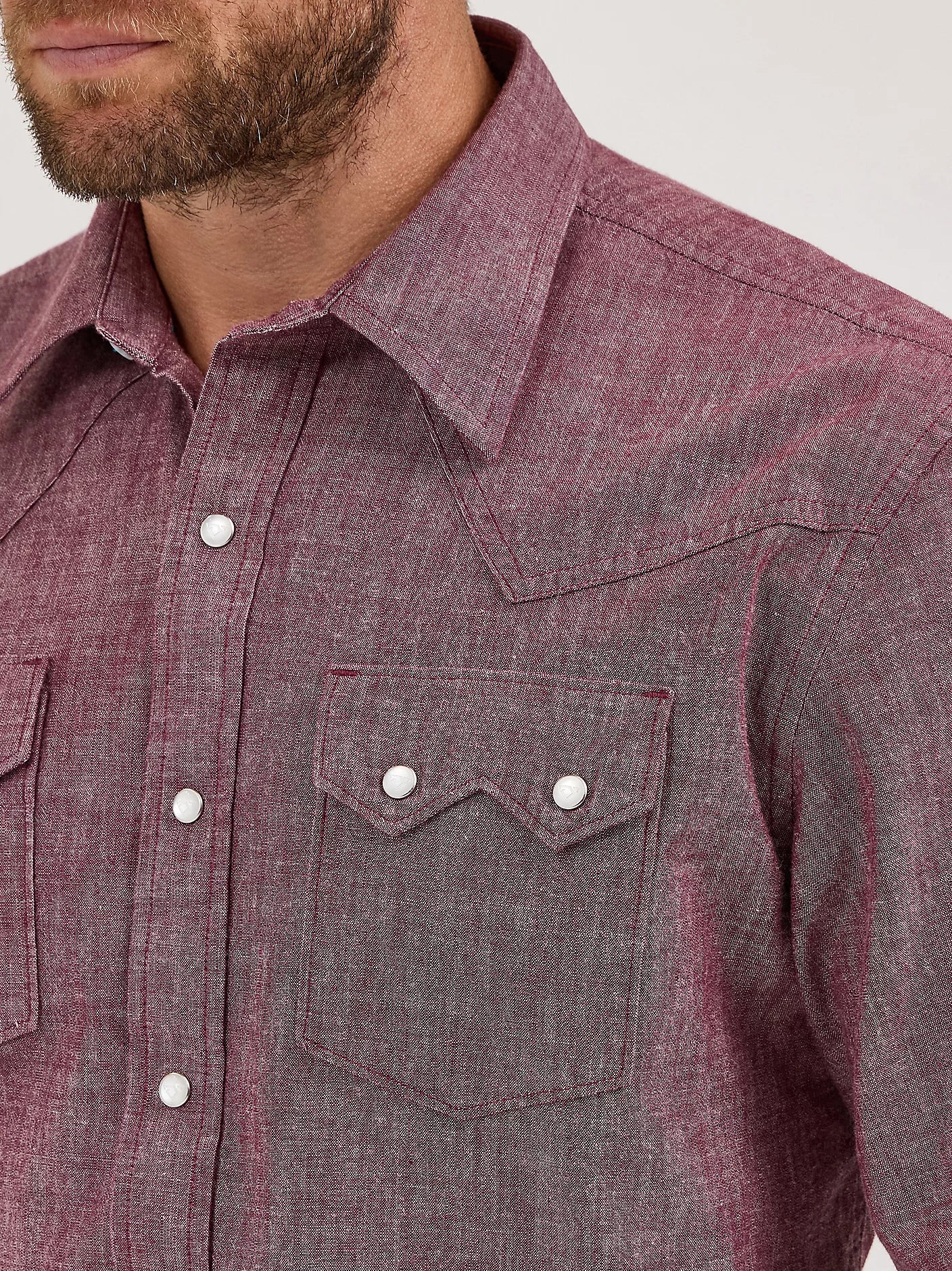 MEN'S CODY JOHNSON TWO POCKET WESTERN SNAP SHIRT