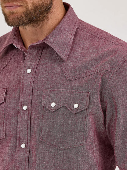 MEN'S CODY JOHNSON TWO POCKET WESTERN SNAP SHIRT