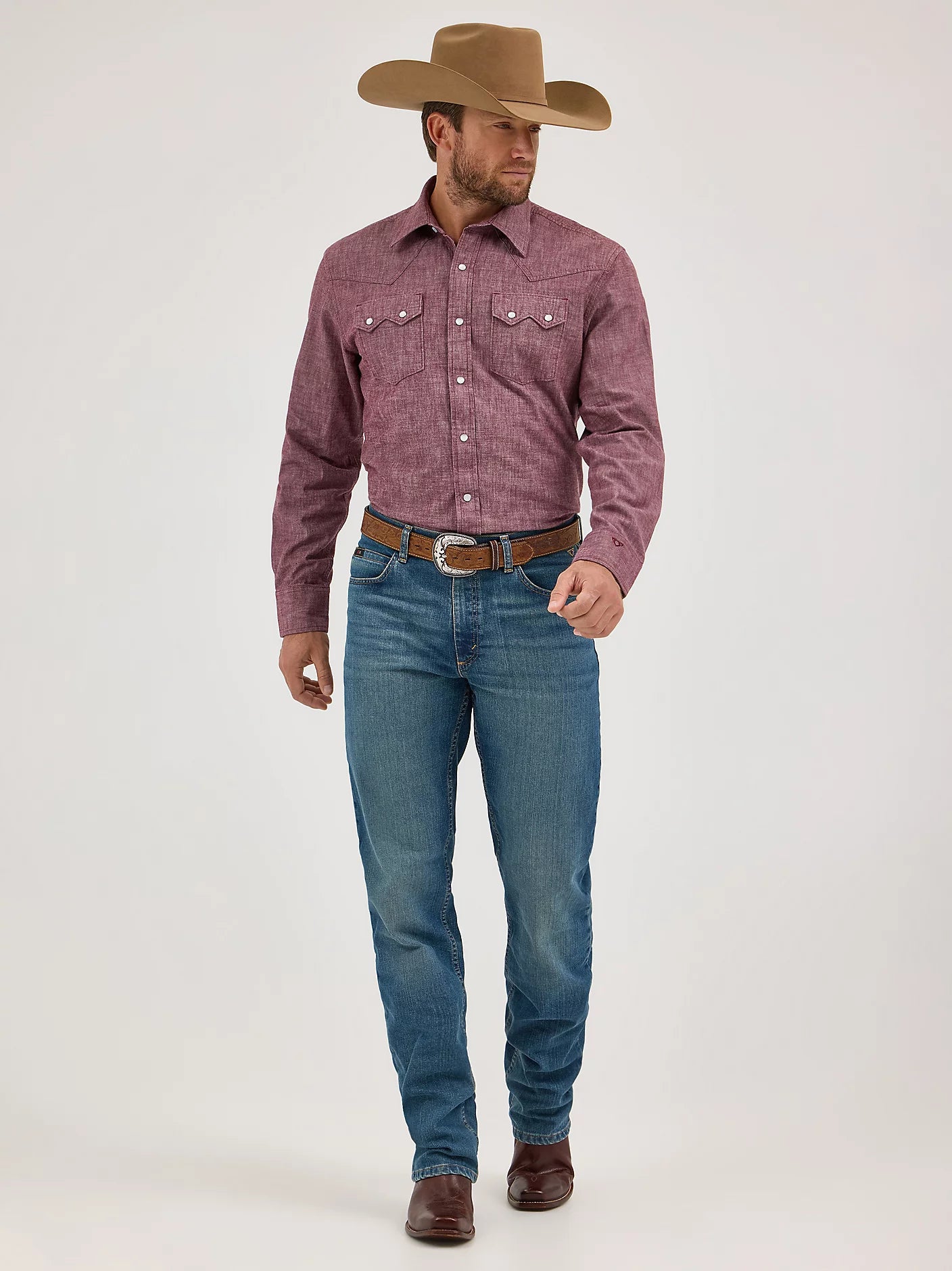 MEN'S CODY JOHNSON TWO POCKET WESTERN SNAP SHIRT