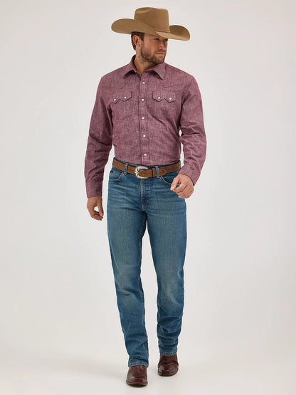 MEN'S CODY JOHNSON TWO POCKET WESTERN SNAP SHIRT