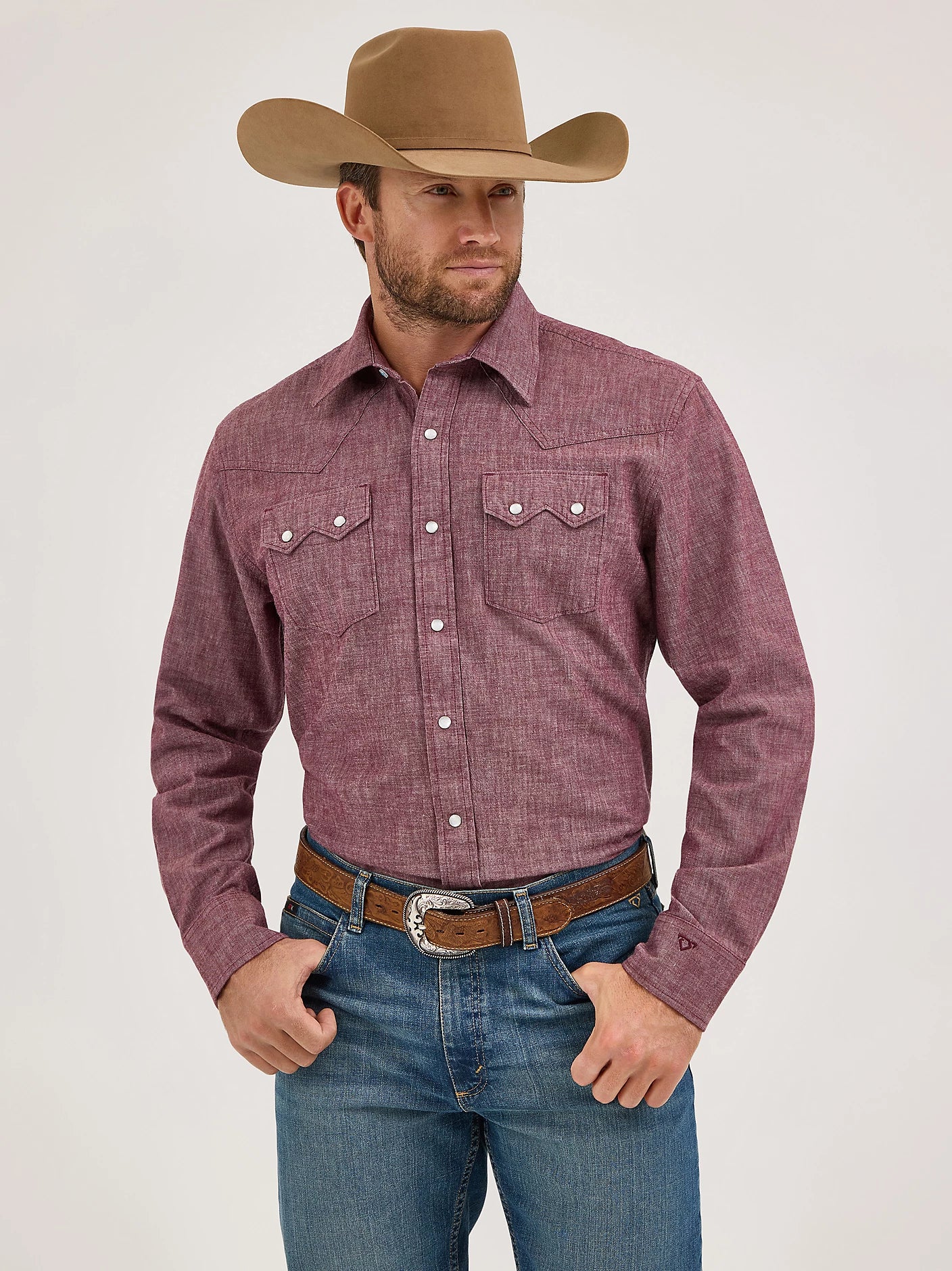 MEN'S CODY JOHNSON TWO POCKET WESTERN SNAP SHIRT
