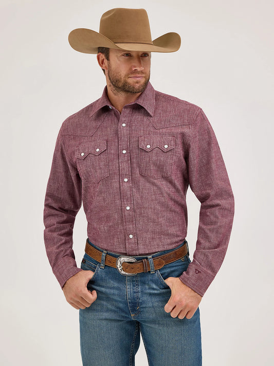 MEN'S CODY JOHNSON TWO POCKET WESTERN SNAP SHIRT