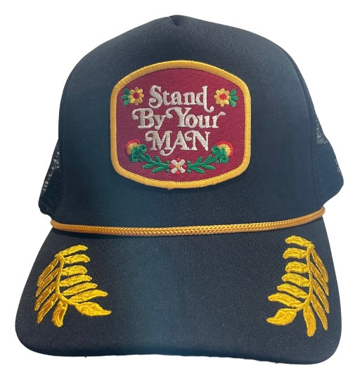 Stand By Your Man 1 Patch Trucker Hat