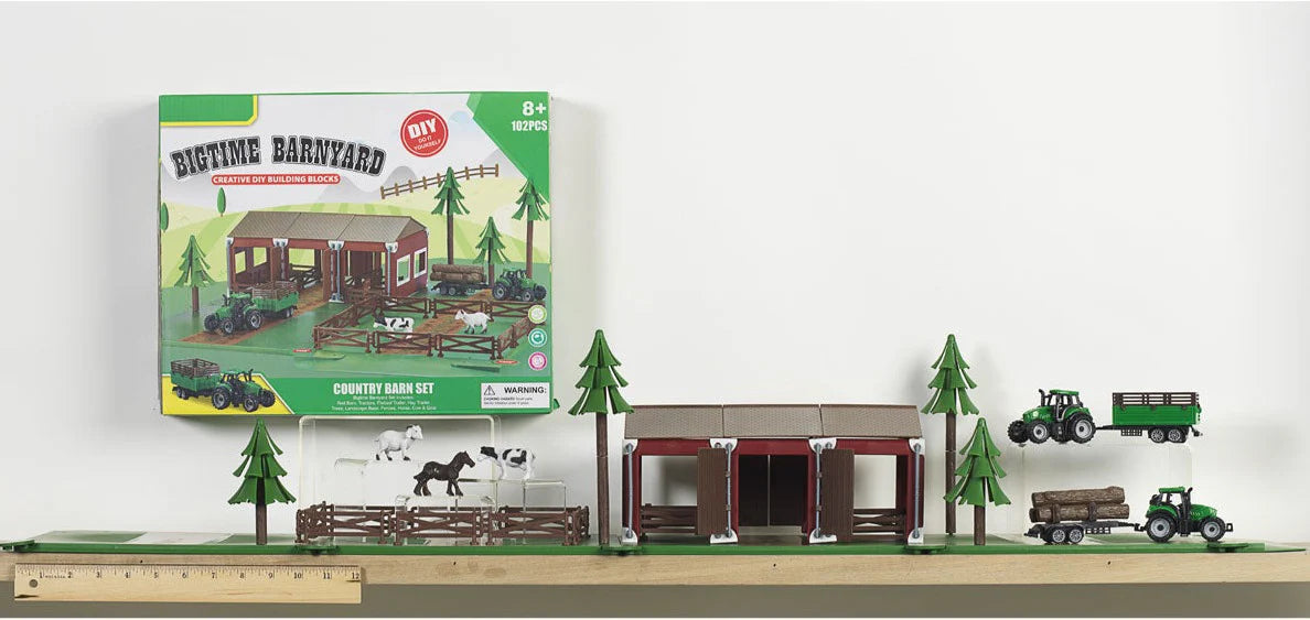M&F Western Kid's Bigtime Barnyard™ Country Horse Farm Foal Set