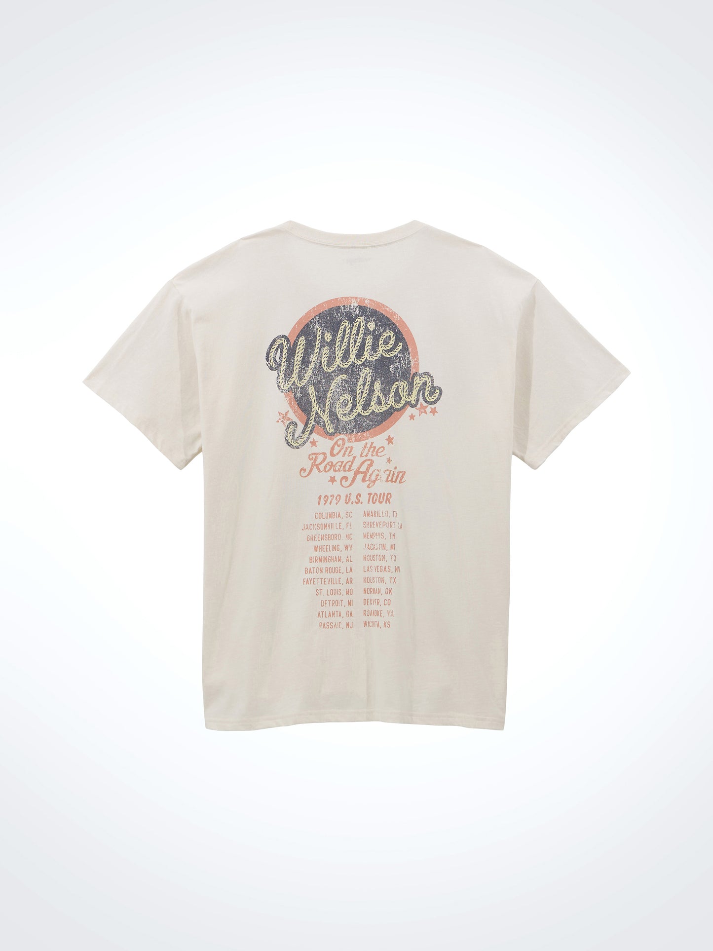 Wrangler® Short Sleeve Graphic T-Shirt - Willie Nelson