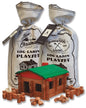 Roy Toy Log Cabin Canvas Bag