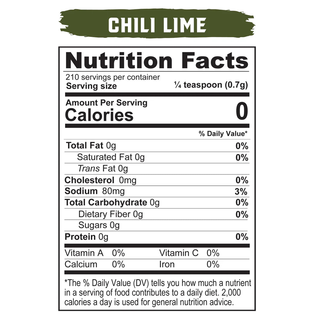 Real Salt® Seasonings Chili Lime Shaker (5.19 oz.)