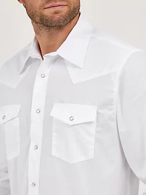 Sport Western Snap Shirt - White