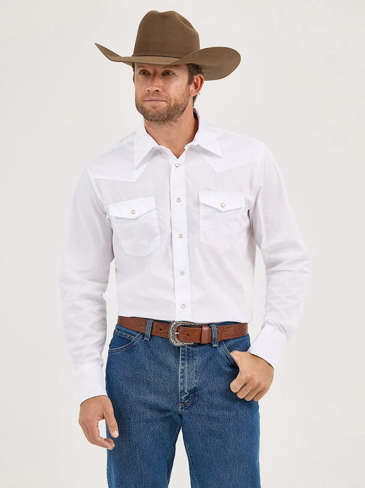 Sport Western Snap Shirt - White