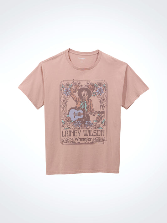 Wrangler® Short Sleeve Graphic T-Shirt - Lainey Wilson