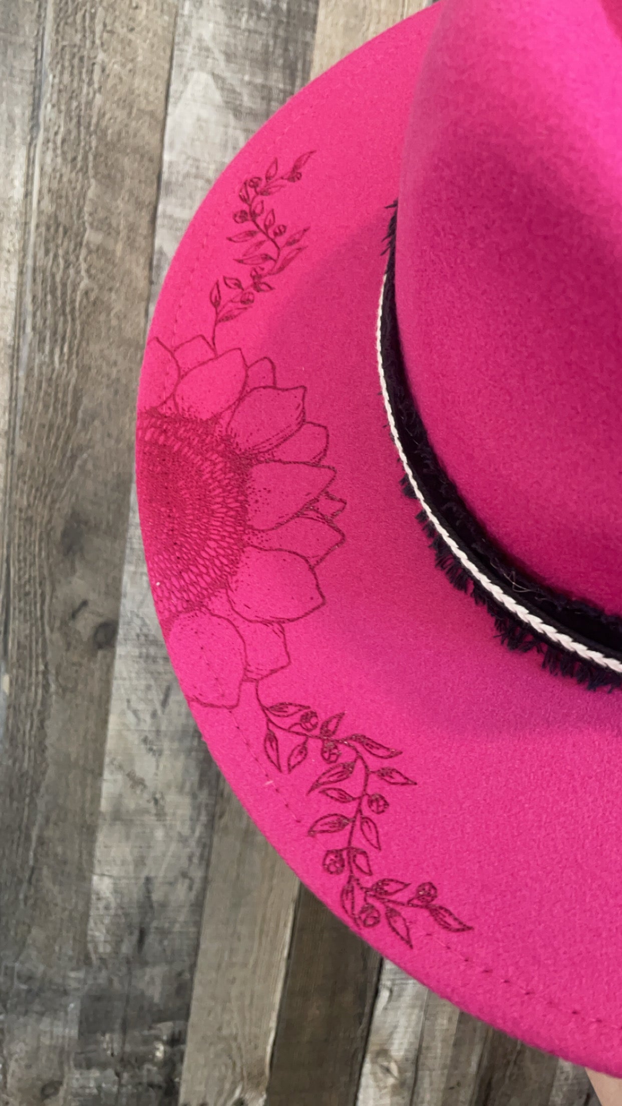 Hot Pink Hat