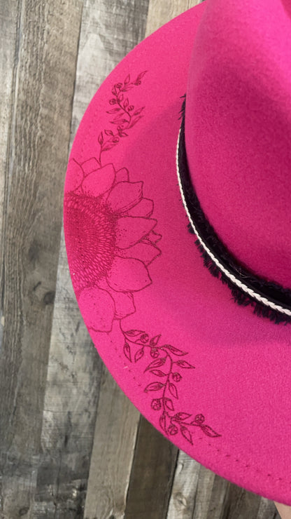 Hot Pink Hat