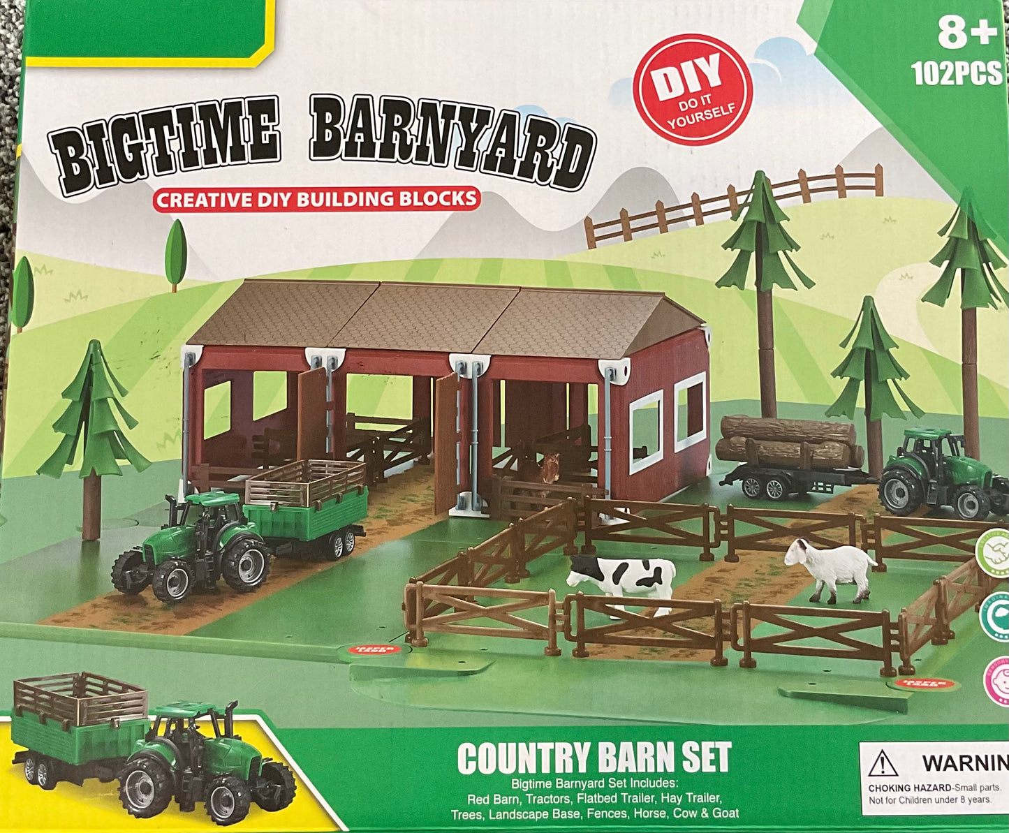 M&F Western Kid's Bigtime Barnyard™ Country Horse Farm Foal Set