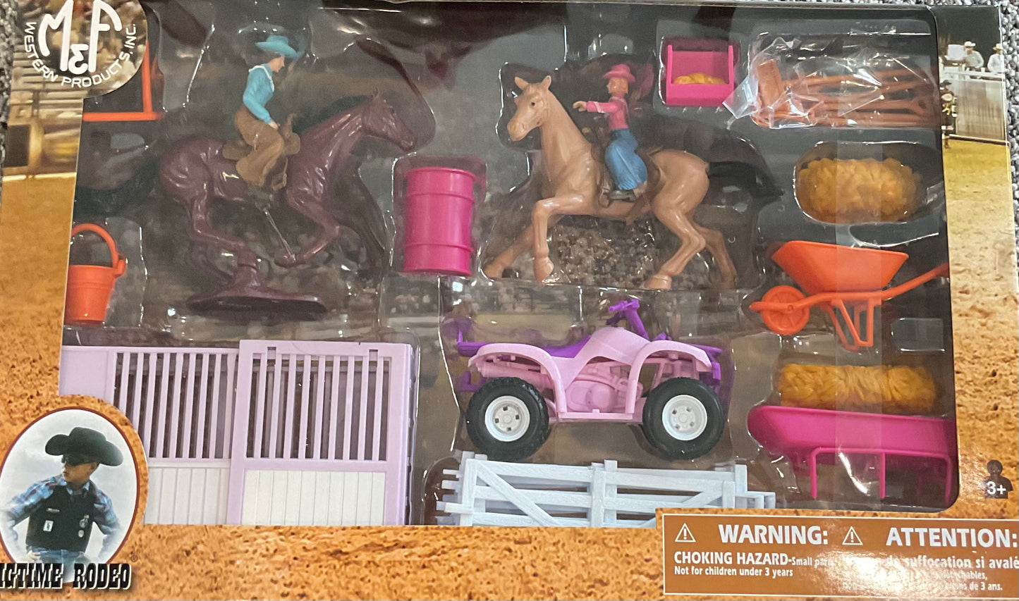 M&F Big Time Rodeo Girls Set