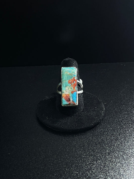 Copper Turquoise Ring