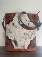 Angel Ranch Angel Ranch Spotted Calf Hair Conceal Carry Crossbody