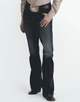 Women's Classic Boot Stretch Mid Rise Slim Fit Boot Cut Jeans