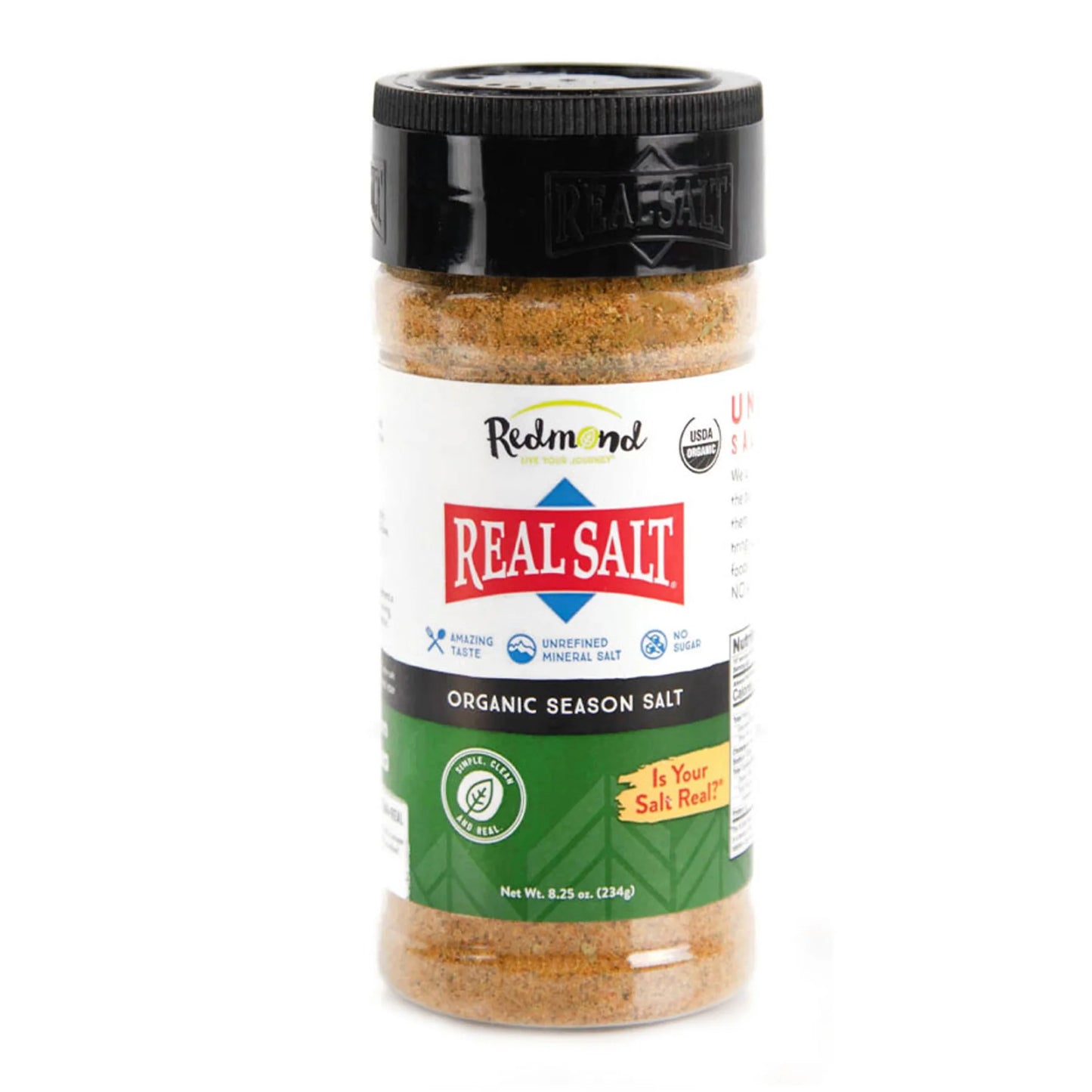 Real Salt® Organic Season Salt Shaker (8.25 oz.)