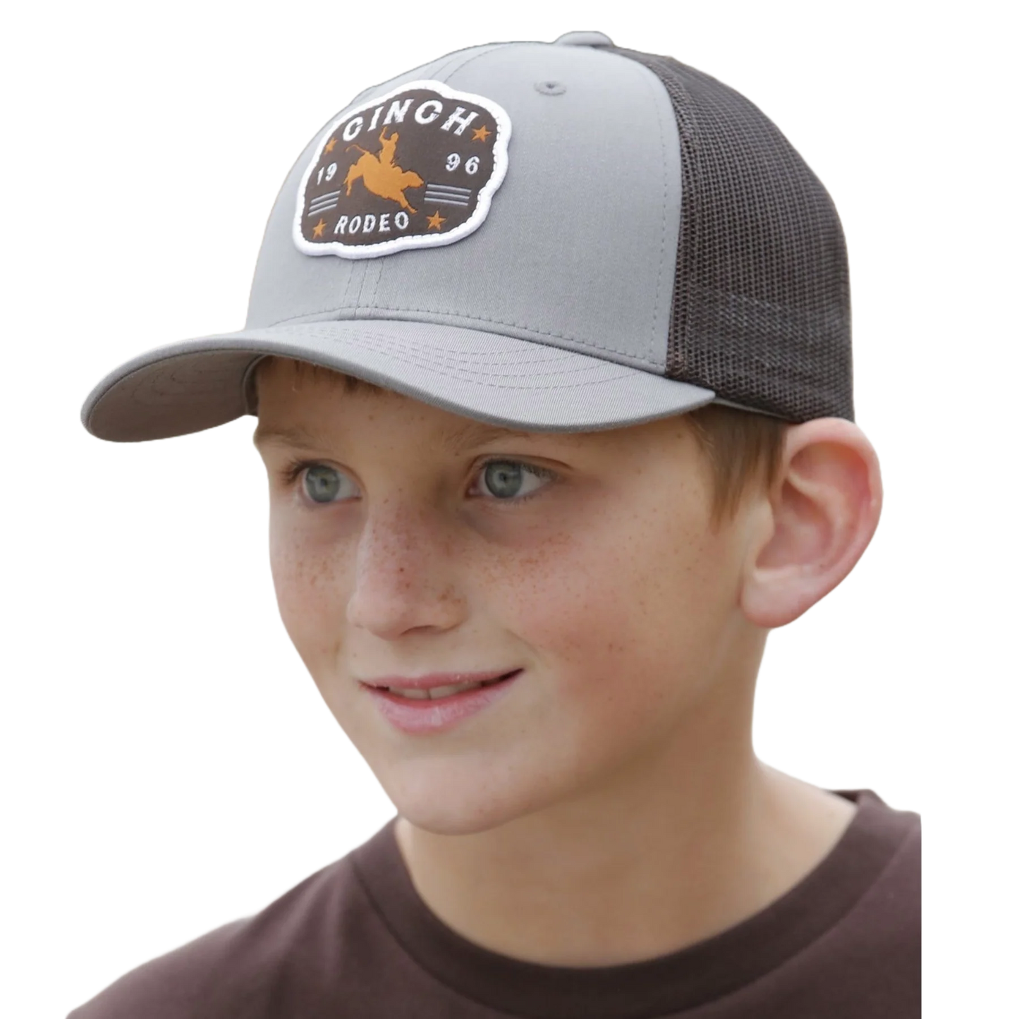 Cinch Boys Grey Trucker Cap