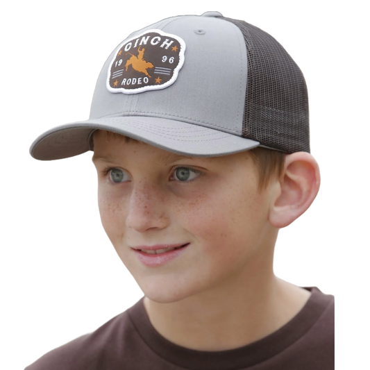 Cinch Boys Grey Trucker Cap