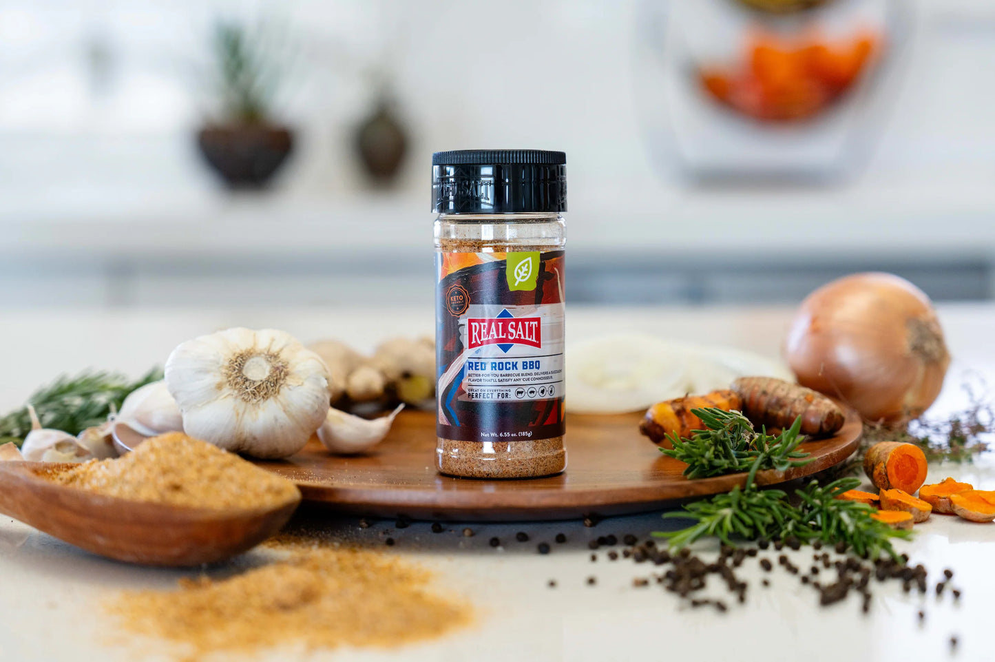 Real Salt® Seasonings Red Rock BBQ Shaker (6.55 oz.)