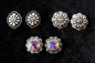 SILVER STRIKE® 3 PIECE LADIES POST STYLE EARRINGS