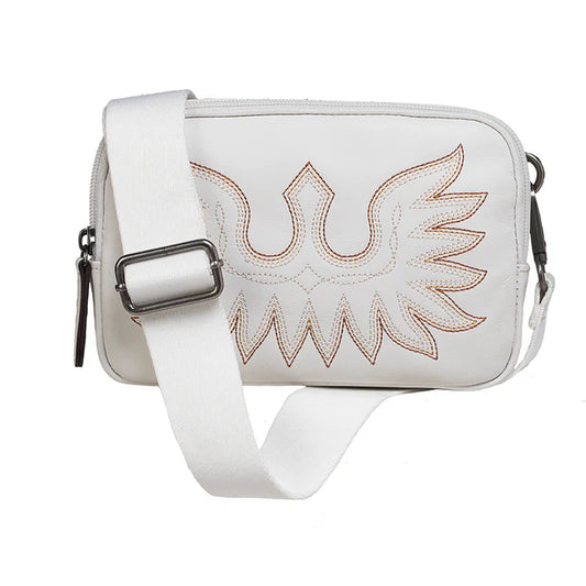 Women's White Casanova Collection Purse By Ariat