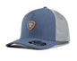 Ariat Men's Shield Logo Mesh Back Snapback Patch Cap Hats