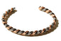 Silver Strike Copper Bracelet